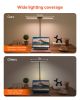 VEVOR LED Desk Lamp with Clamp, Double Head Architect Desk Lamp for Home Office, Eye-Caring Desk Light with 360° Adjustable Gooseneck, 50 Lighting Mo