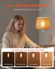 VEVOR LED Candelabra Bulbs, 12-Pack Dimmable Chandelier Light Bulbs, Vintage Flame Tip Candle Light Bulb with 2725K Warm Lighting, 90+ High CRI & E12