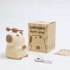 Capabala Silicone Night Lamp Rechargeable (Option: 2.5w-Kappabala Side Chinese Block)
